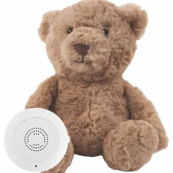 Peluche bruit blanc rechargeable Lou ours marron