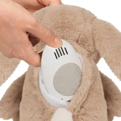 Peluche bruit blanc rechargeable Milo lapin beige