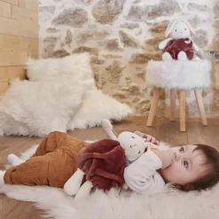 Peluche bulle d'amour lapin cannelle Plume (23 cm)