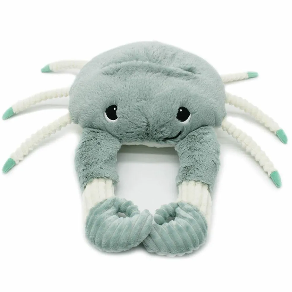 Peluche Cassecou le crabe et son bébé menthe (39 cm)