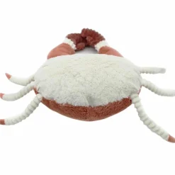 Peluche Cassecou le crabe et son bébé terracotta (39 cm)
