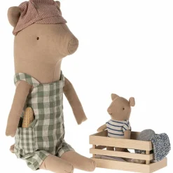 Peluche cochon garçon