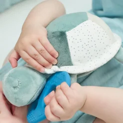 Peluche d'activités Lapidou Tortue verte (20 cm)