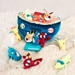 Peluche d'activités Ma première arche de Noé