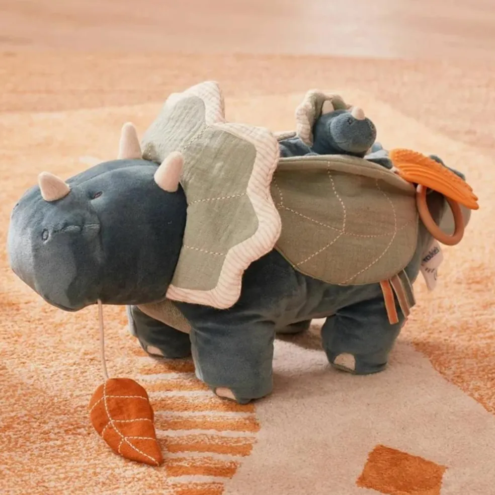 Peluche d'activités Ops le tricératops TSO (40 cm)