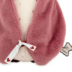 Peluche enregistreuse vocale et bruits blancs Manchot rose (25 cm)