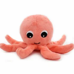 Peluche Filou maman et bébé Les Ptipotos Corail (50 cm)