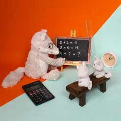 Peluche Frimou maman et bébé Les Ptipotos (37 cm)