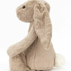 Peluche géante Bashful Lapin beige (51 cm)