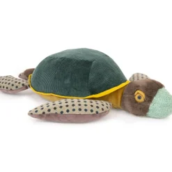Peluche géante Grande tortue Tout autour du monde (60 cm)
