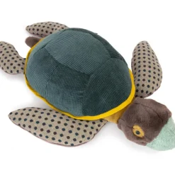 Peluche géante Grande tortue Tout autour du monde (60 cm)