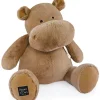 Peluche géante Hippo chocolat chaud (85 cm)