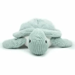Peluche géante Les Ptipotos Sauvenou maman-bébé tortue menthe (49 cm)