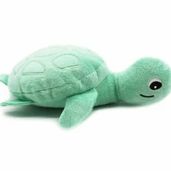 Peluche géante Les Ptipotos Sauvenou maman-bébé tortue menthe (49 cm)
