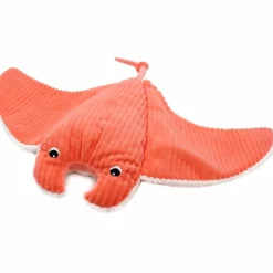 Peluche géante Mantalou la raie manta et son bébé Corail (67 cm)
