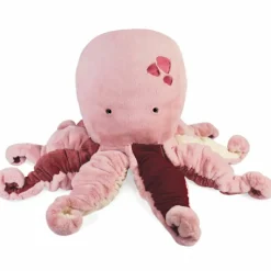 Peluche géante pieuvre Trésors Marins (80 cm)