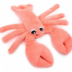Peluche Iloveyou maman et bébé Les Ptipotos Corail (48 cm)
