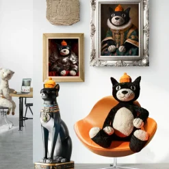 Peluche Jack le chat Original (32 cm)