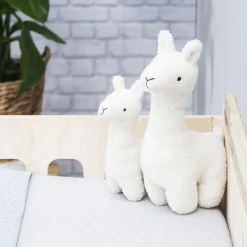 Peluche Lama blanc (20 cm)