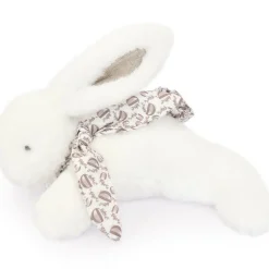 Peluche Lapin Doudou Pantin blanc (25 cm)