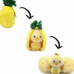 Peluche Les Flipetz Nugget le poussin-ananas