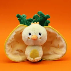 Peluche Les Flipetz Nugget le poussin-ananas