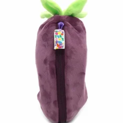 Peluche Les Flipetz Velvet l'éléphant-aubergine