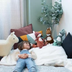 Peluche Les Ptipotos Kangourou cassonade (33 cm)