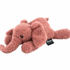 Peluche lumineuse George l'éléphant vieux rose - Reconditionné