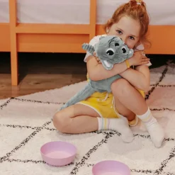 Peluche Miaou le chat maman et bébé menthe (32 cm)