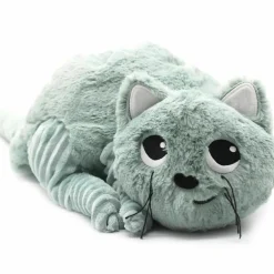 Peluche Miaou le chat maman et bébé menthe (32 cm)