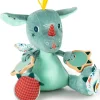 Peluche multi-activités Joe le dragon