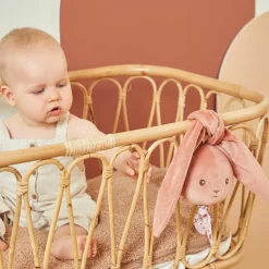 Peluche musicale Lapin terracotta