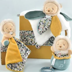 Peluche musicale Lion Boh'aime (20 cm)