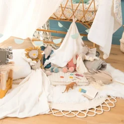 Peluche musicale lion Sous mon baobab (28 cm)