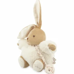 Peluche musicale Patapouf Lapin crème (17 cm)