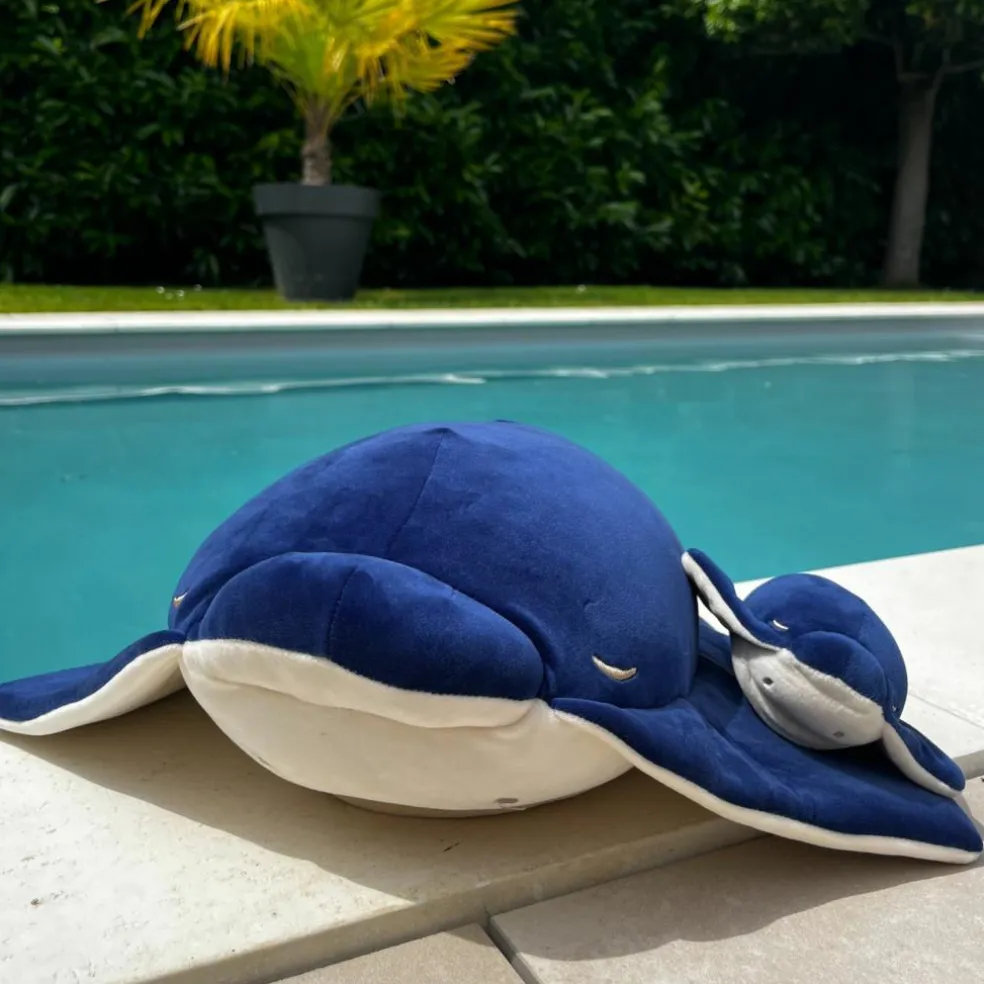 Peluche Nemu Nemu Eita la Raie Manta (55 cm)