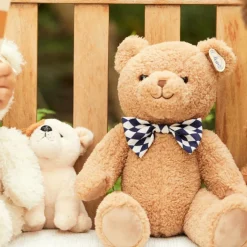 Peluche Norman l'ours chic (32 cm)