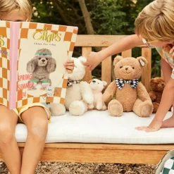 Peluche Norman l'ours chic (32 cm)