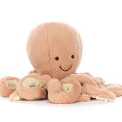 Peluche Ocean Crew Odell pieuvre rose (23 cm)