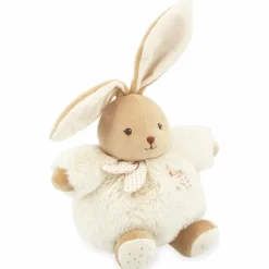 Peluche Patapouf Lapin crème (17 cm)