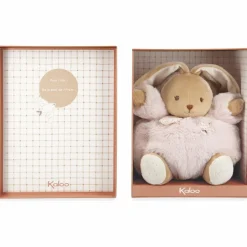 Peluche Patapouf Lapin rose (25 cm)