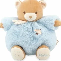 Peluche Patapouf Ours bleu (25 cm)