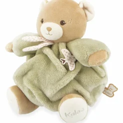 Peluche Patapouf Ours vert (17 cm)