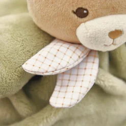 Peluche Patapouf Ours vert (17 cm)