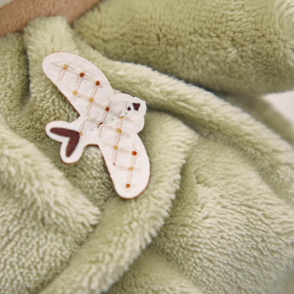 Peluche Patapouf Ours vert (17 cm)