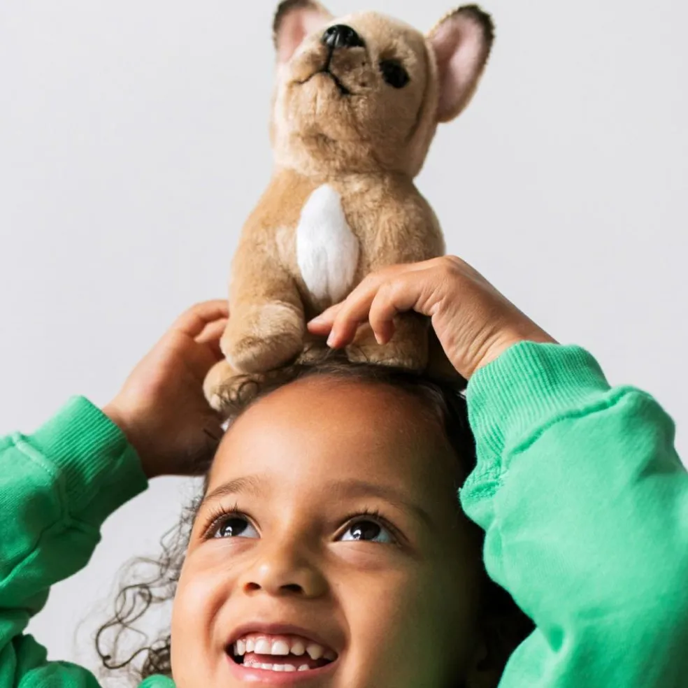 Peluche Philippe le Bulldog Français (17 cm)