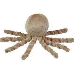 Peluche pieuvre Lapidou Moka (23 cm)