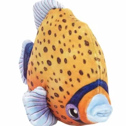 Peluche Poisson orange (16 cm)
