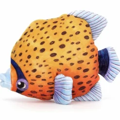 Peluche Poisson orange (16 cm)